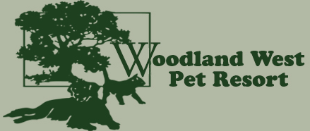 logo woodland pet resort